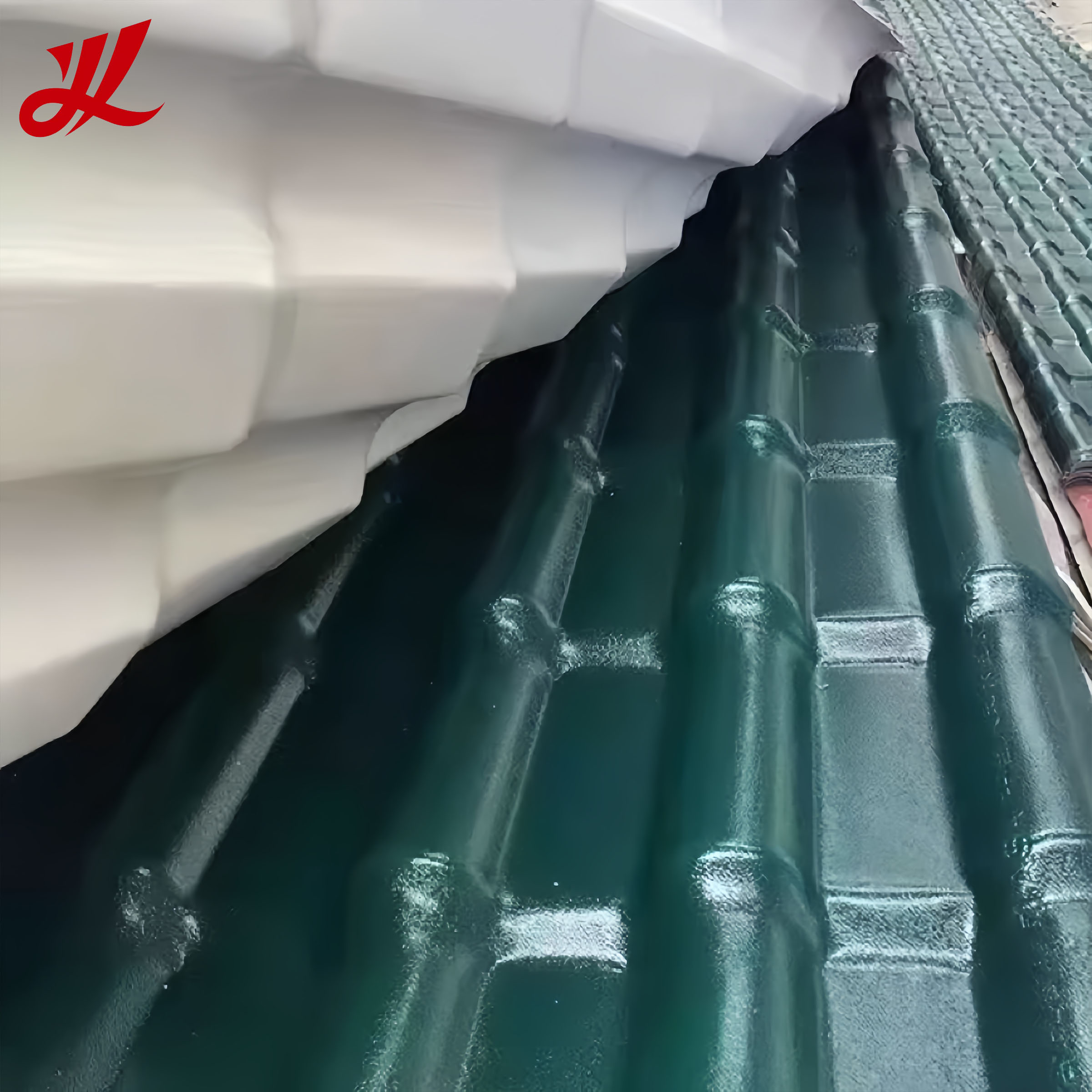 Corrugated Plastic ASA Roof Tile